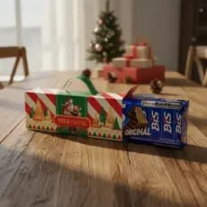 kit 10 Caixa para BIS de chocolate Natal Presente Jesus