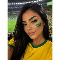 Kit 4 Adesivo Facial Carnaval Brasil Strass Glitter Festa Maquiagem verde e Amarelo