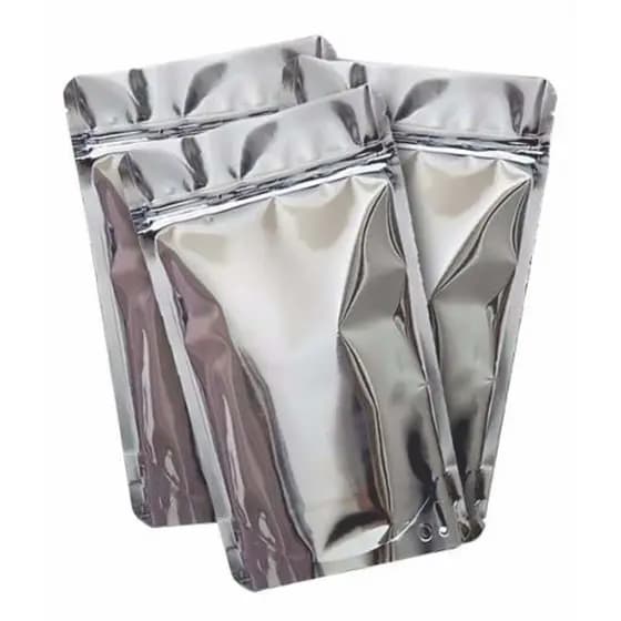 Sacos Saquinhos Metalizado Com Zip 27X20 Lembrancinhas Stand Up Pouch zip Especiarias