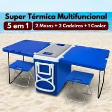 Super Térmica Multifuncional Cooler Caixa Térmica Para Bebidas - Arqplast