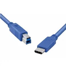 Cabo Usb-c X Usb-b 3.0 1 Metro Para Impressora E Scanner