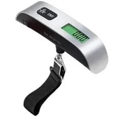 Balança Portátil Digital de Mão Mala, Feira Até 50kg