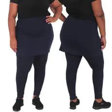 Legging Saia Plus Size Feminina Moda Evangelica