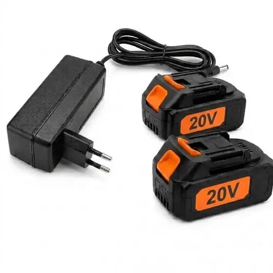 Carregador Furadeira Parafusadeira FORTG 20V Compatível FG3000 FG3439 / Sistema Inteligente de Carga