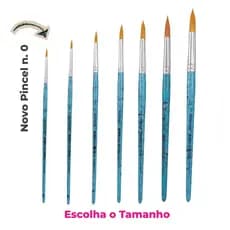 Pincel Redondo Keramik 311 n. 0 ao 12 - Escolha o Tamanho