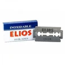 Lamina Elios Aço Inox Platinum Double Edge Blade C/ 10 Lâminas