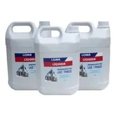 Kit C/3 Lonas Líquida Cor Branca Galão 5 L Impermeabilizante Térmico P/ Baú De Camihão E Motor Home.