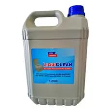 Liquiclean Galão 5 Litros Produto P/banheiro Químico Porta Potie Motor Home Ônibus Limpeza Da Casa.