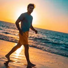 Bermuda Short De Linho Mauricinho Elegante E Leve P Verão E Praia