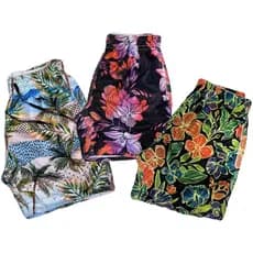 Kit 5 Pçs Shorts Mauricinho Masculino P M G GG Praia Piscina