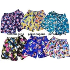 Kit 3 Short Masculino Tactel Moda Praia Verão Piscina Oferta