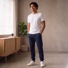 Calça Moletom Masculino  Slim Frio Academia do P ao GG