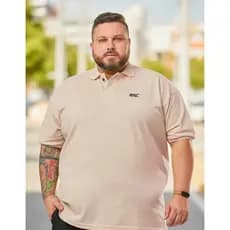 Polo Plus Size Masculina G1 ao G5 | Estilo & Conforto Premium