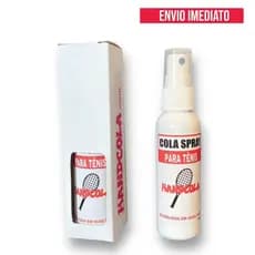 Cola Spray para Raquete de Tênis, Beach Tennis e mãos Handcola grip 55ml