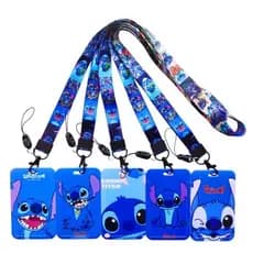 Porta Crachá Cartão - Série Disney - Lilo & Stitch
