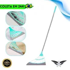 MOP Multiuso Vassoura e Rodo Mágico Tira Pelo Puxa Água Limpa Seca Diversos Tipos de Pisos e Janelas