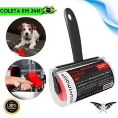 Rolo Adesivo Lavável Tira Pelos De Animais e Roupas Sofás Tecidos Estofados Removedor Reutilizável