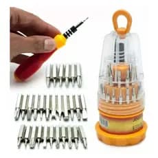 Kit Jogo De Chaves De Precisão 31 Em 1 Estojo Magnético Celular Notebook Tablet Torx 🛠️📱💻✨