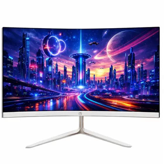 Monitor Gamer 23.6" Led Full Hd Curvo Borda Infinita