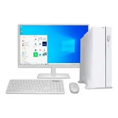 Computador Pc Slim Intel Core I5 SSD 240GB 8GB Ram Monitor Led 19"