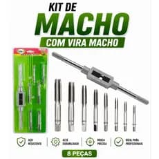 Jogo Kit Macho Com Vira Macho 8 Pçs - Idea 3-4-5-6-8-10 E 12