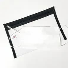 Envelope de Plástico com ziper 15x23cm. Porta Mascaras, Saquinho de Plástico com ziper