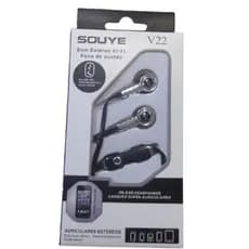 Kit 10 Fones de Ouvido com Microfone Souye V-22para celular, computador, tablet cores sortidas