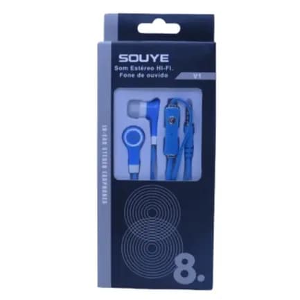 kit 5 Fones de Ouvido com Microfone para Celular, Tablet e Computador