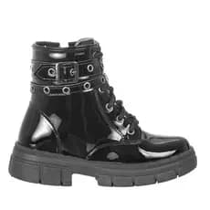 Bota coturno menina feminina moda tratorado criança blogueira