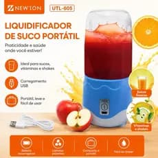 Mini Liquidificador Shake USB - Multifuncional, Portátil, Fácil de Limpar