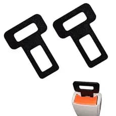Kit 2  Fivela Lingueta Clip Cinto de Segurança Anti Bip Alarme barulho Universal Carro – Kit 2 Unidades