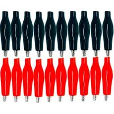 Kit 20 Mini Garra Jacare Jacarezinho Isolada 2.5cm 10 Pares