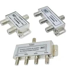Divisor De Antena Universal Uhf Vhf Digital A Cabo 1X2 1X3 1X4