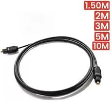 Cabo Audio Optico Digital Toslink 1.50M 2M 3M 5M 10M