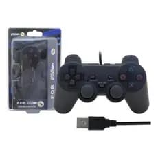 Controle USB para PC e Notebook Kapbom KAP2UY Joystick Gamer com Fio Plug and Play
