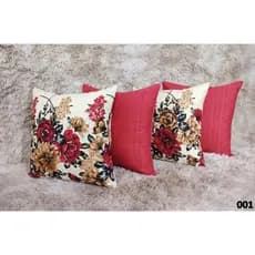 Kit Com 2 Capas de Almofadas Decorativas 45x45 + 2 Capas de Almofadas 60x60