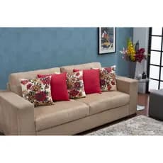 Kit capa de almofada 50x50 5 unidades almofadas decorativas com ziper