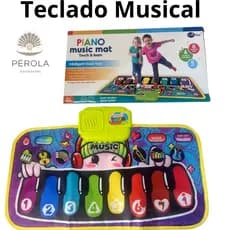Piano Tapete Teclado Musical infantil
