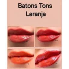 Batom Bastão/Batom Laranja/Batom Hidratante