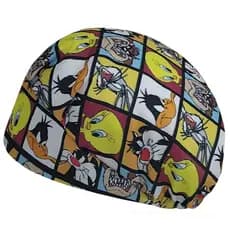 TOUCA CIRÚRGICA FEMININA ENFERMAGEM GORRO COM ELÁSTICO MÉDICO TAZ PERNALONGA LOONEY TUNES FRAJOLA PIU PIU