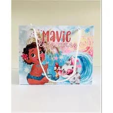 Sacolinha Personalizada Moana Baby | Lembrancinha | mimos | Aniversário Moana Baby - SEMI MONTADA - PEGUE E MONTE