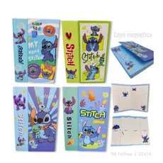 Caderno Luxo Stitch A5 Diário Organizador do Stitch Material Escolar Planner Sanrio Papelaria Fofa