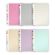 Caderno LISA GLITTER De 11 Discos Capa Dura E Contracapa MAX GRANDE(A4)