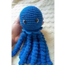 Polvo-Polvinho Amigurumi-bichinho de crochê-maternidade-recém nascido-amigurumi