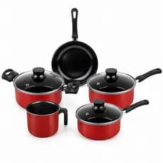 Conjunto Panelas 5 Peças Antiaderente Cerâmico Hércules