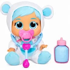 Brinquedo Boneca Kristal Ursinho Polar Acessórios Multikids