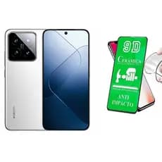 Película Cerâmica 9D 5D Clear Flexível P/ Xiaomi 14 / MI 14 5G TELA 6.36