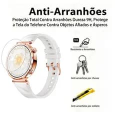 Película de Vidro Temperado Para Relogio Aurafit Ella 4 3 2 1 (Série AM35 AM28 AM23 AM12)