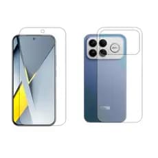 Película Hydrogel Frontal / Traseira Xiaomi Poco F8 Pro / Poco F8 Ultra – Fosca, Transparente