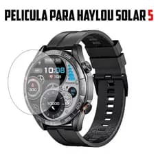 Película De Vidro Temperado 9H Smartwatch Haylou Solar 5 Anti-Risco